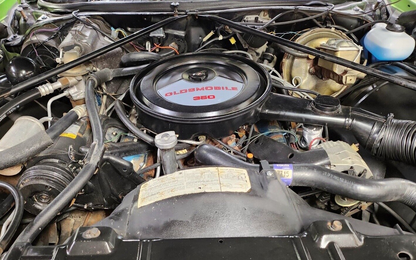 1976 Oldsmobile Cutlass Supreme Engine Barn Finds