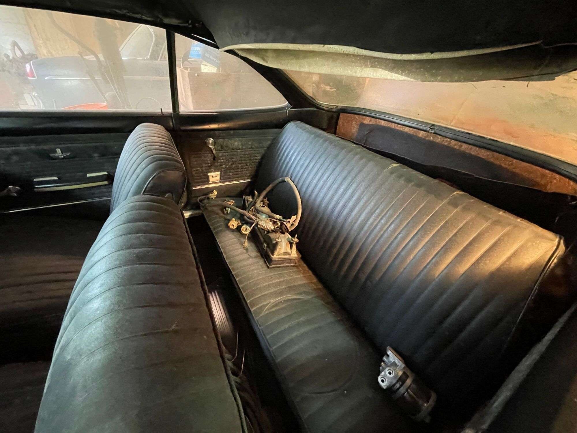 Corvair Interior Two Barn Finds