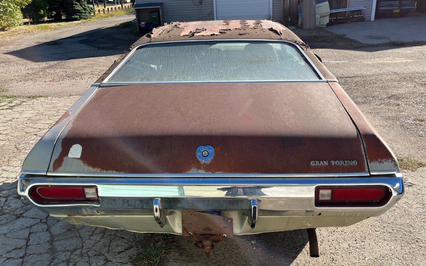 1972 Ford Gran Torino Sport Rear Barn Finds