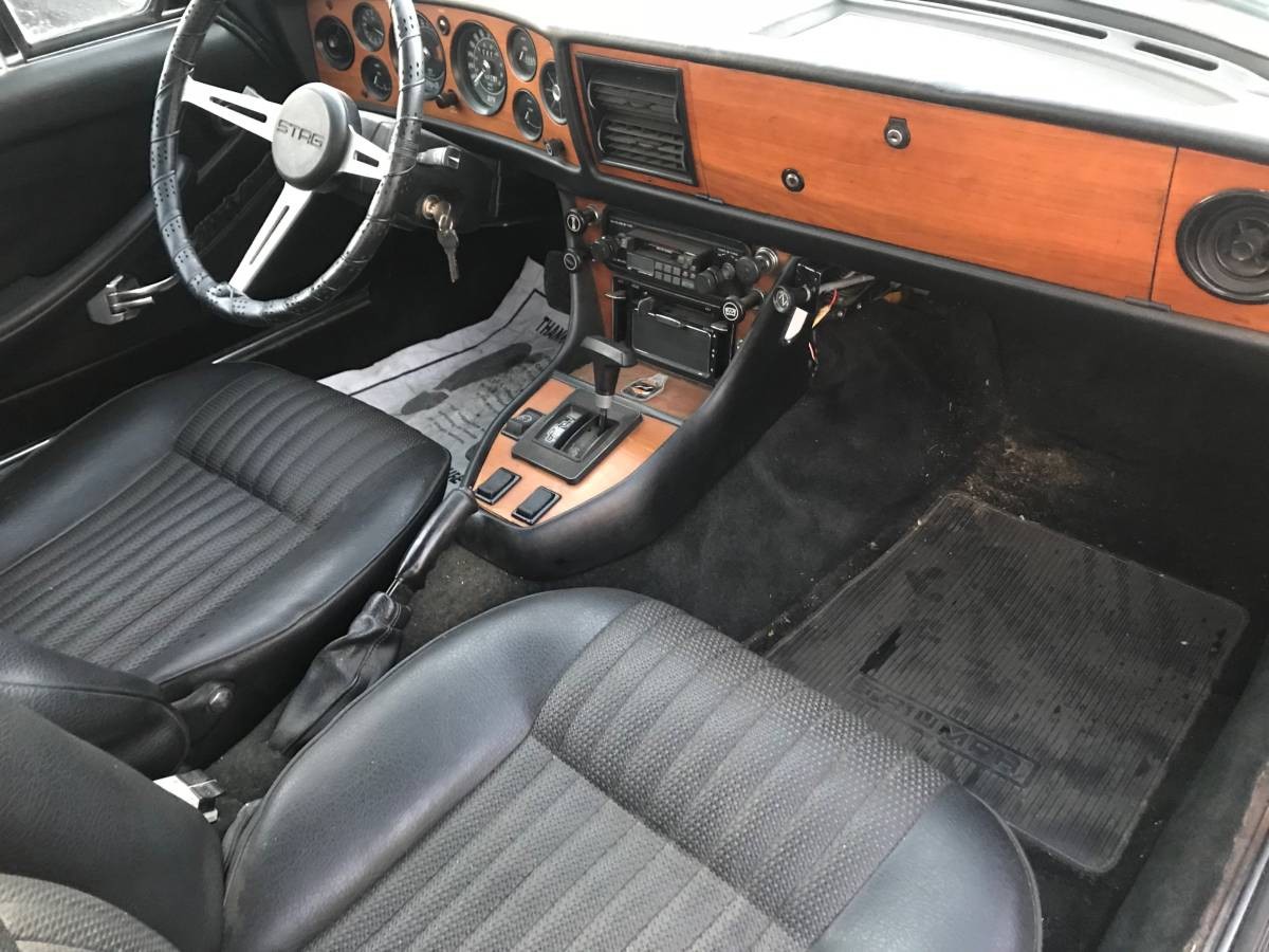 triumph stag interior Barn Finds