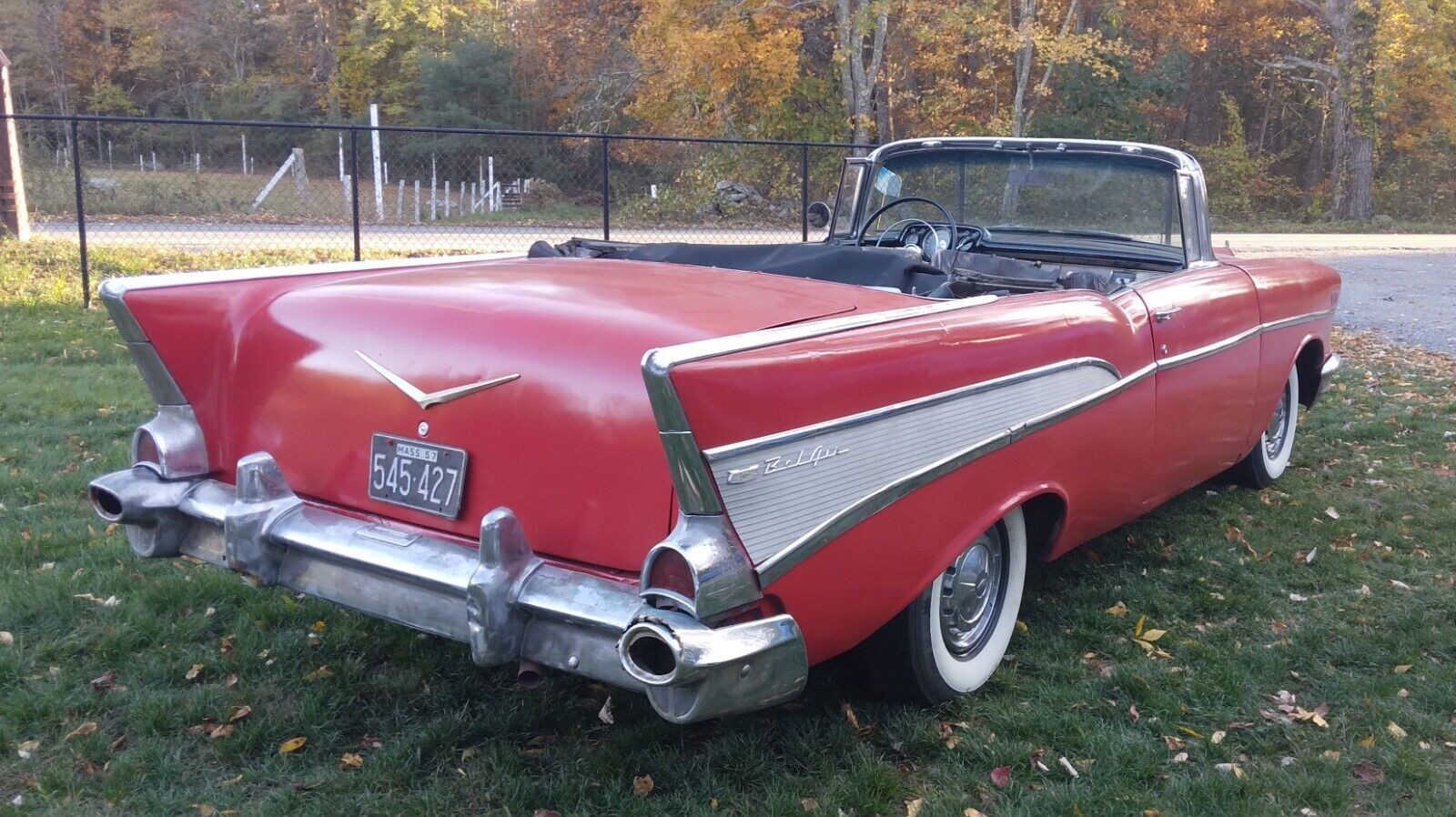 1957 Chevrolet Bel Air Convertible 5 Barn Finds 4714