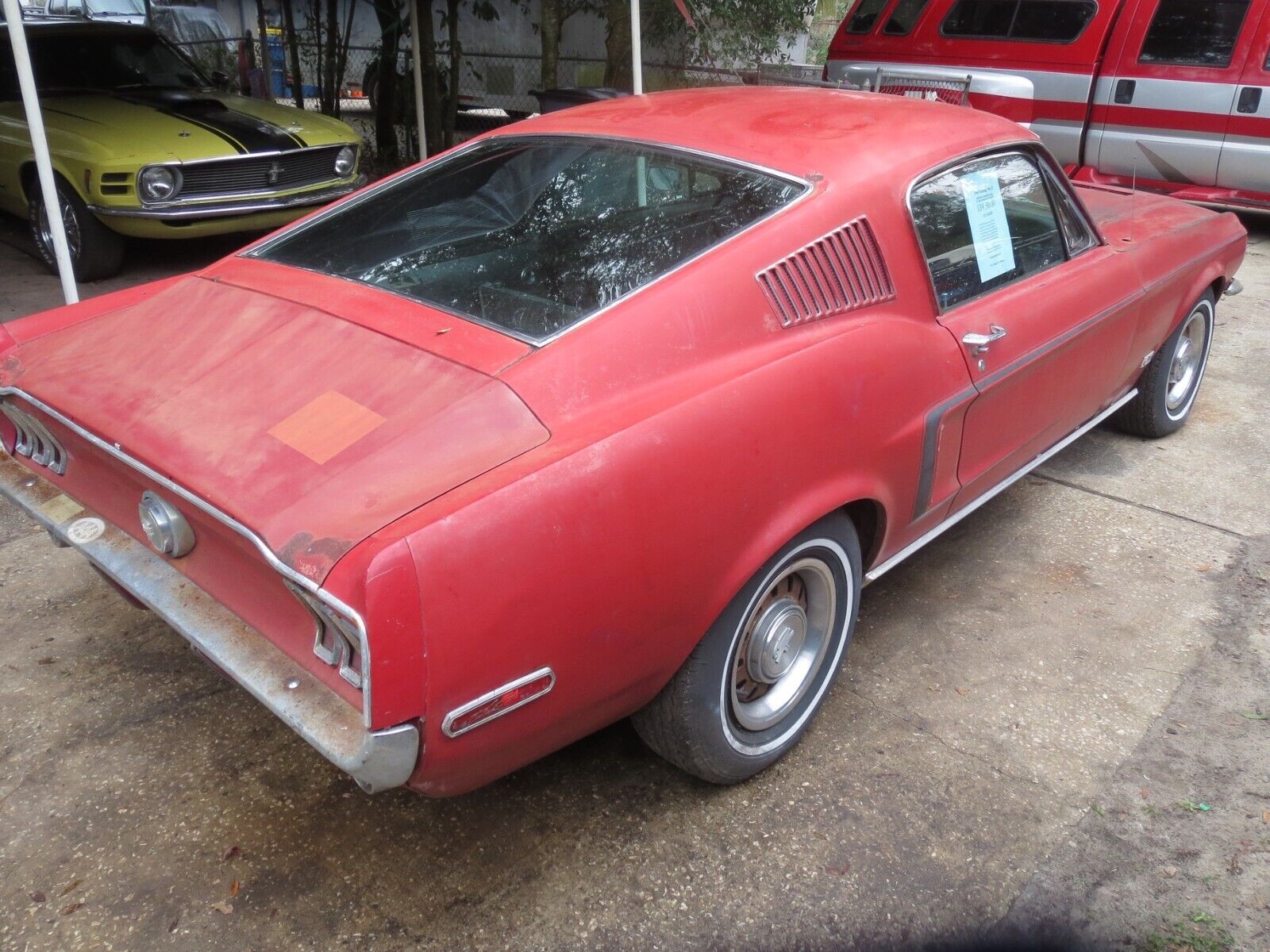 1968 Ford Mustang GT rear view | Barn Finds