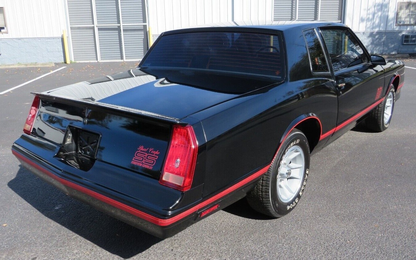 1988 Chevrolet Monte Carlo SS Rear View Barn Finds