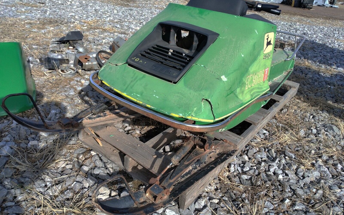 012624 1973 John Deere 500 2 Barn Finds