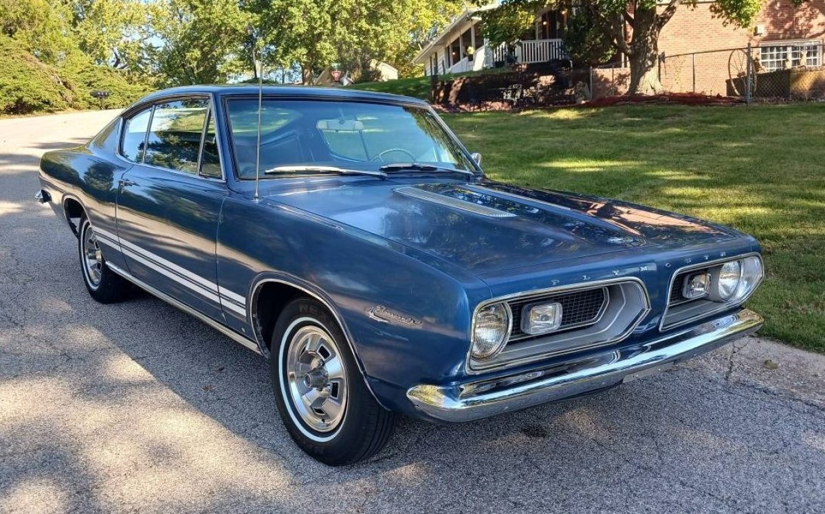 Clean As A Whistle! 1967 Plymouth Barracuda | Barn Finds
