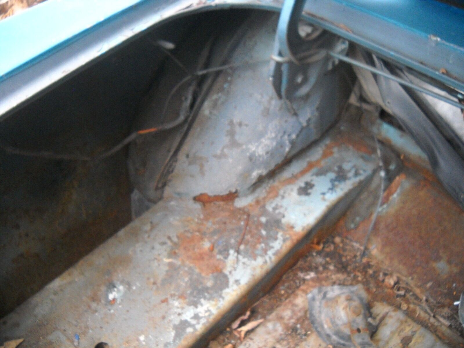 1967 Mustang Convertible Frame Rail Section 