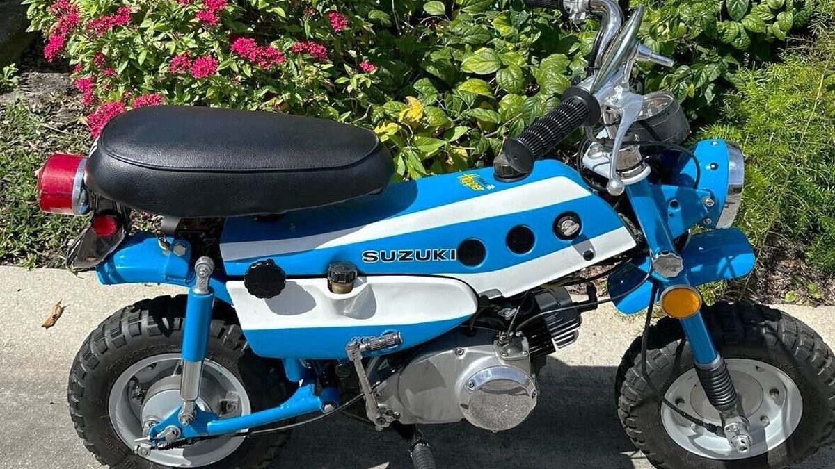 Award Winner: 1972 Suzuki MT50 Trailhopper | Barn Finds