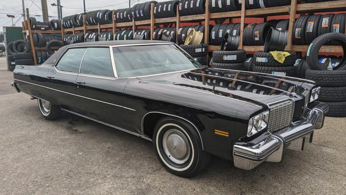 Triple Black Survivor: 1974 Oldsmobile 98 | Barn Finds