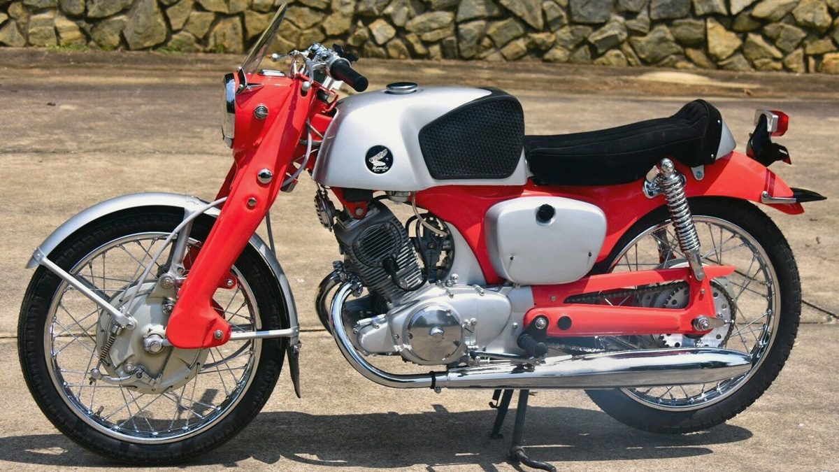 Factory Cafe Racer: 1963 Honda CB92 Benly | Barn Finds