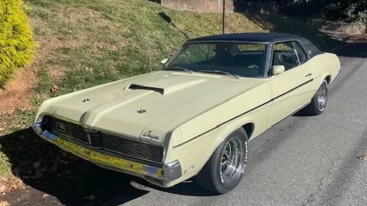 R-code Ram Air 428! 1969 Mercury Cougar XR-7 | Barn Finds