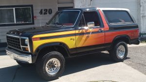 1981 Ford Bronco Free Wheeling