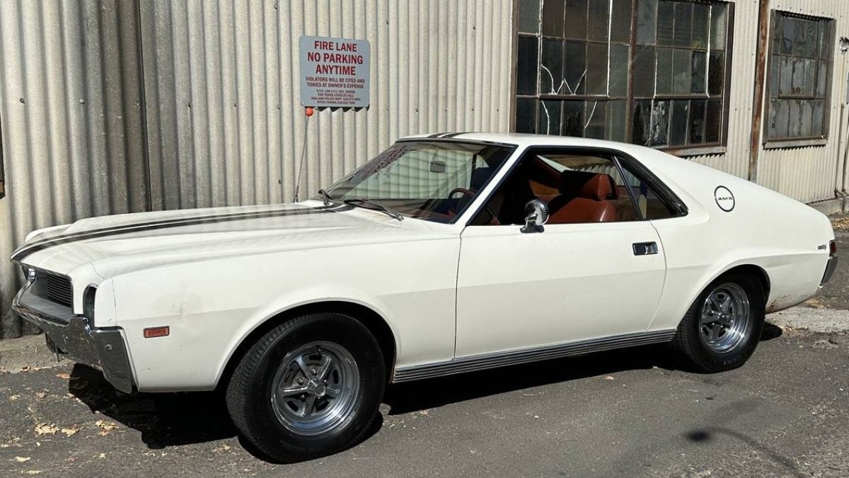Almost Entirely Original: 1968 AMC AMX | Barn Finds