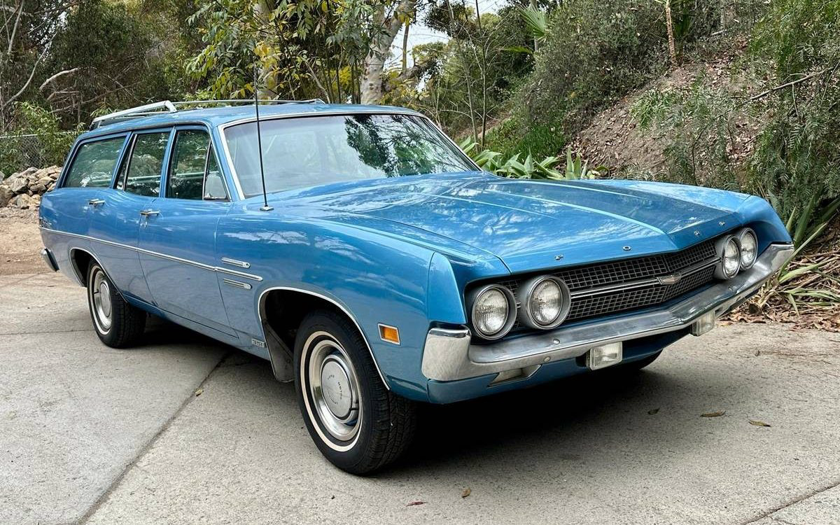 351 Cleveland Three-speed: 1970 Ford Fairlane 500 Wagon 