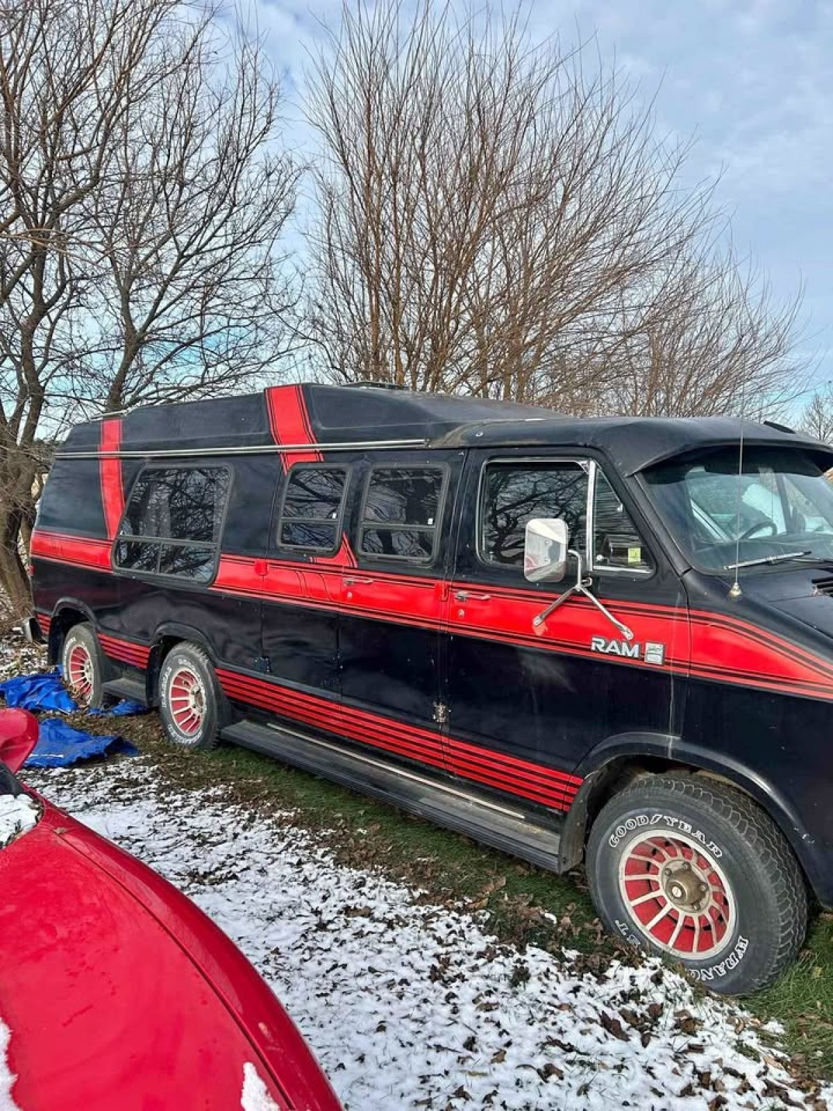 Radical Ram: 6-Wheeled Custom Dodge Ram Van | Barn Finds