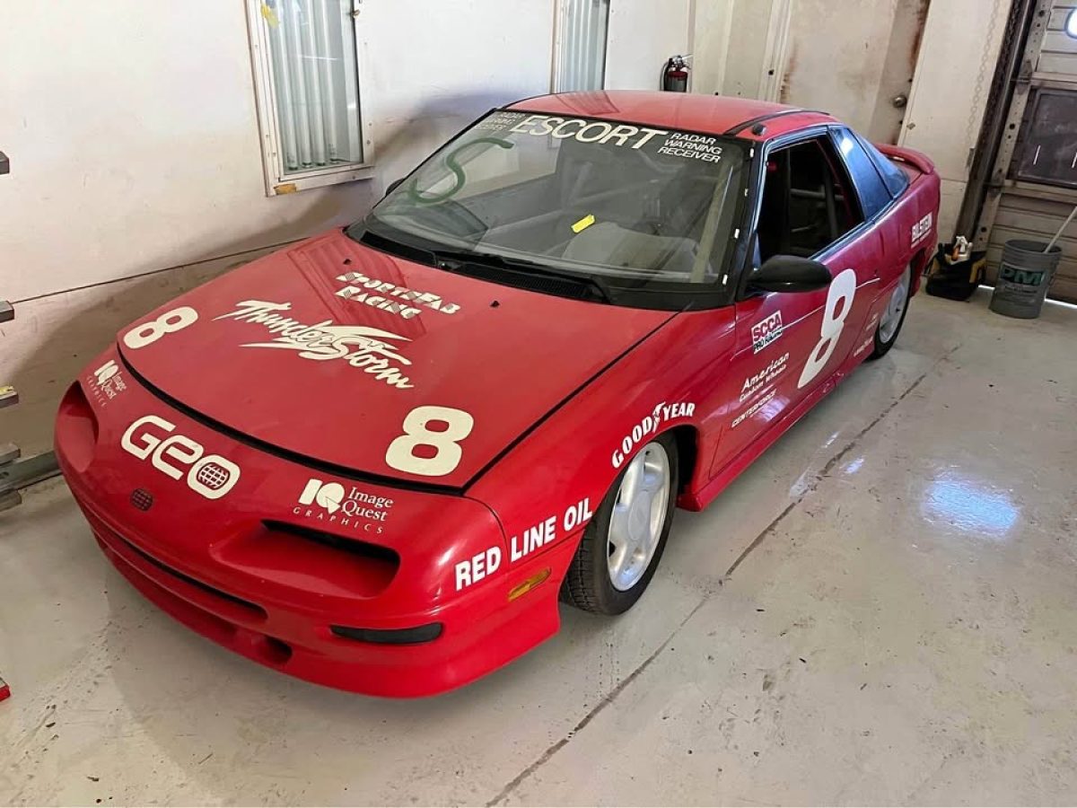 861 Original Miles: Geo Storm Track Car | Barn Finds