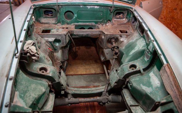 1969 MGC GT Engine Bay