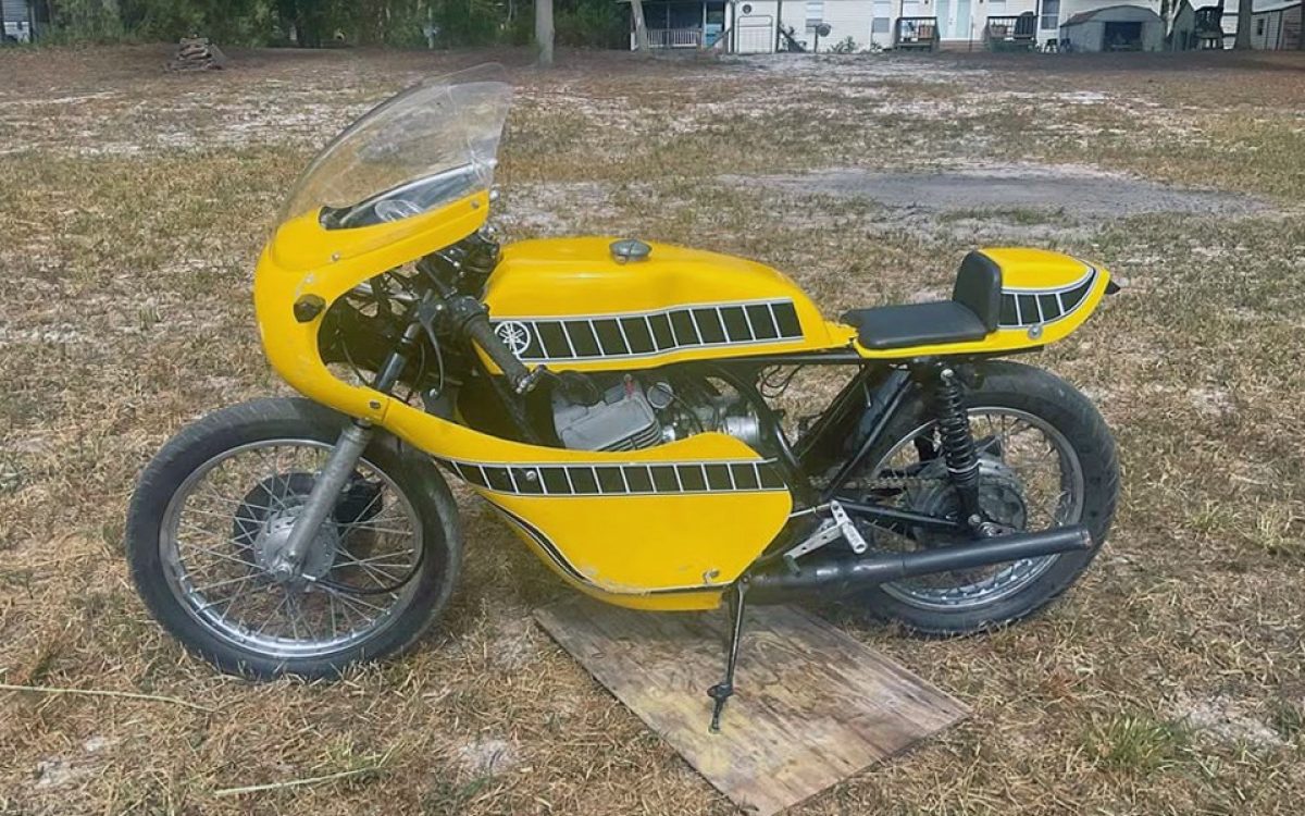 Race Developed: 1975 Yamaha RD350 Cafe Racer | Barn Finds