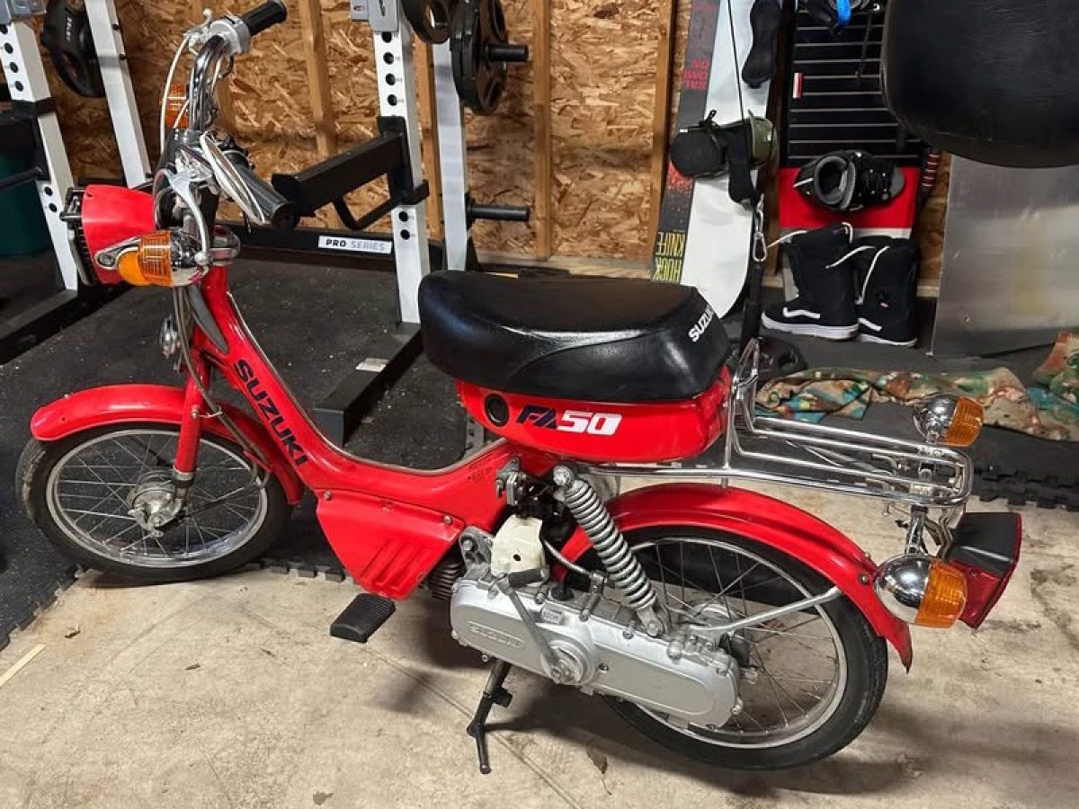 Not A Moped: 19XX Suzuki FA50 | Barn Finds