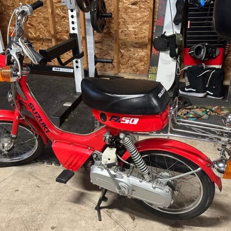 Not A Moped: 19XX Suzuki FA50 | Barn Finds
