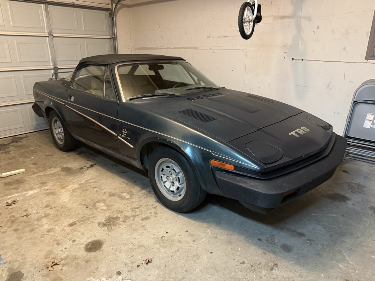 Rare V8: 1980 Triumph TR8 Convertible | Barn Finds