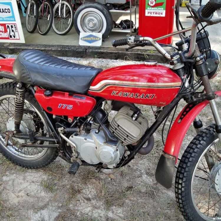 2,500-Mile Original: 1972 Kawasaki F7 175 | Barn Finds