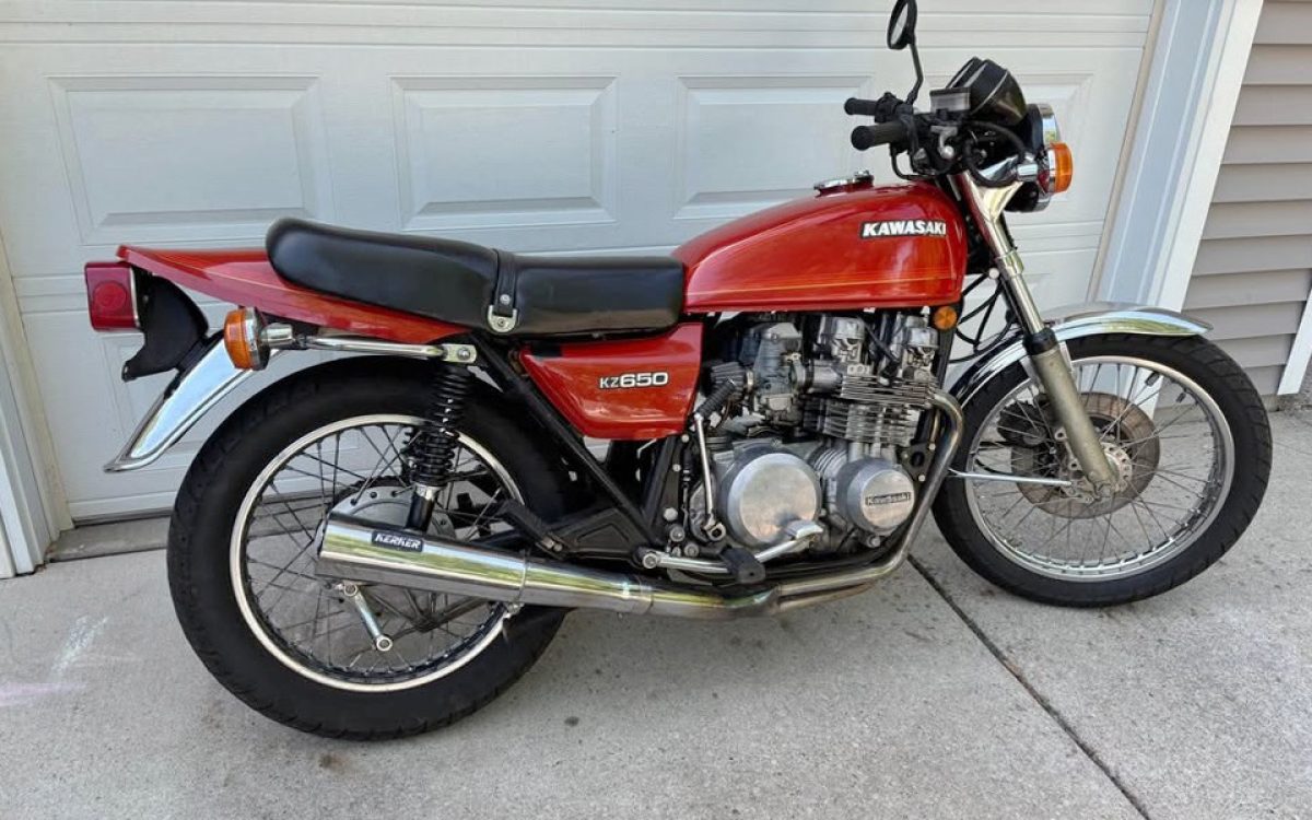 22K-Mile 4-Cylinder Prince: 1979 Kawasaki KZ650 | Barn Finds