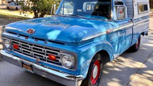 1964 Ford F-100 With Vintage Topper