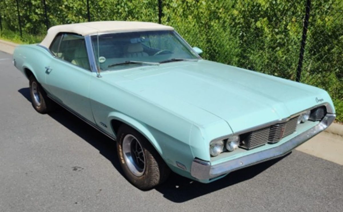 Rare 390 V8 Drop-Top: 1969 Mercury Cougar XR7 | Barn Finds