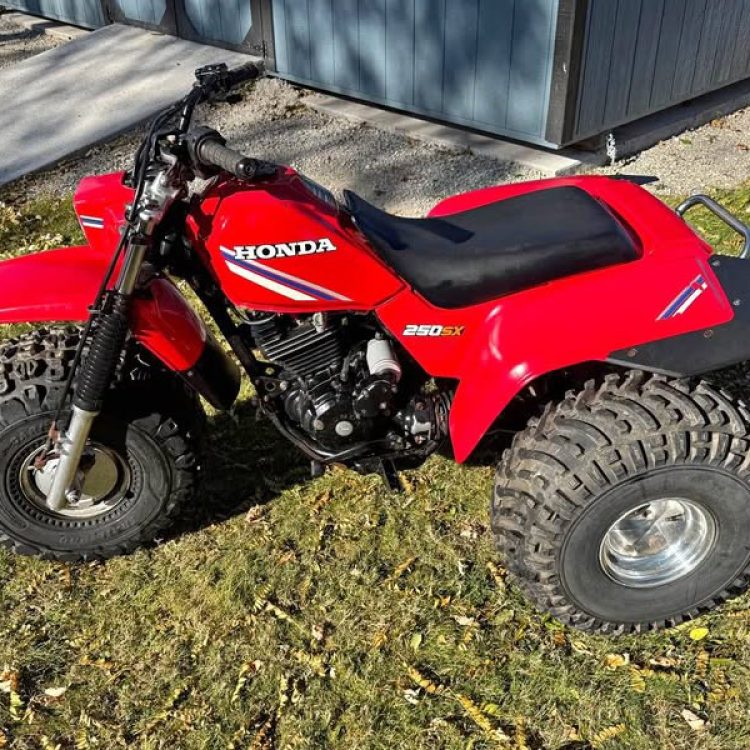 Temporarily deleting choke cable on 1985 ATC250ES