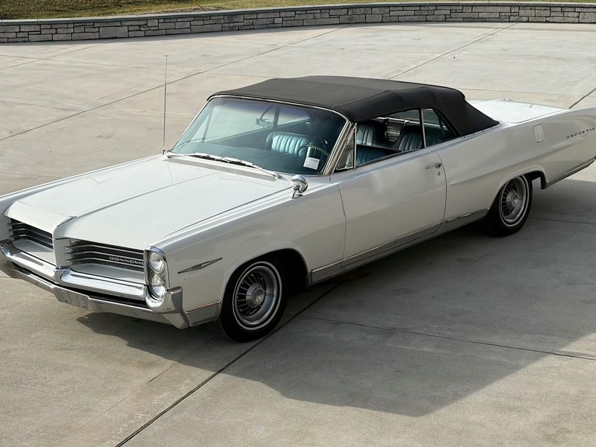 No Reserve: 1964 Pontiac Bonneville Convertible | Barn Finds