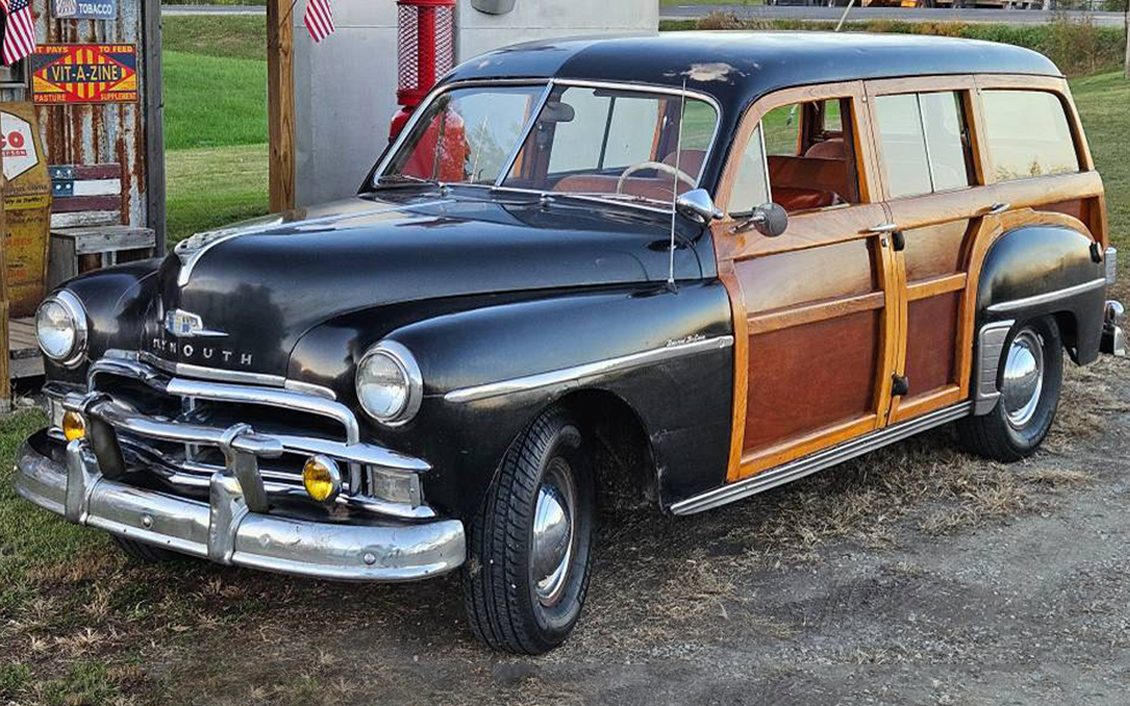 1950 Plymouth Woody Wagon Survivor!