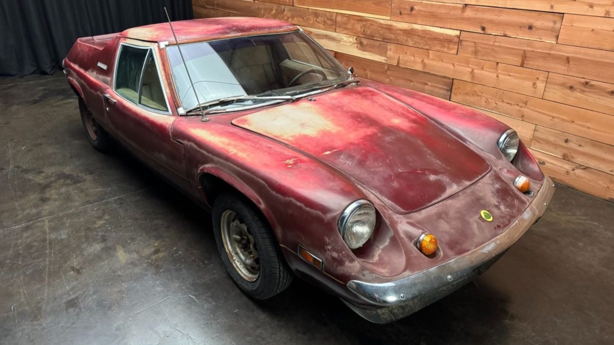 Exceptionally Complete Survivor: 1972 Lotus Europa | Barn Finds