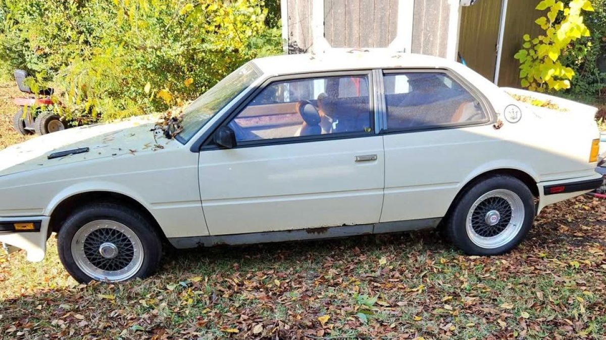 Expensive 5-Speed Project: 1987 Maserati Biturbo | Barn Finds