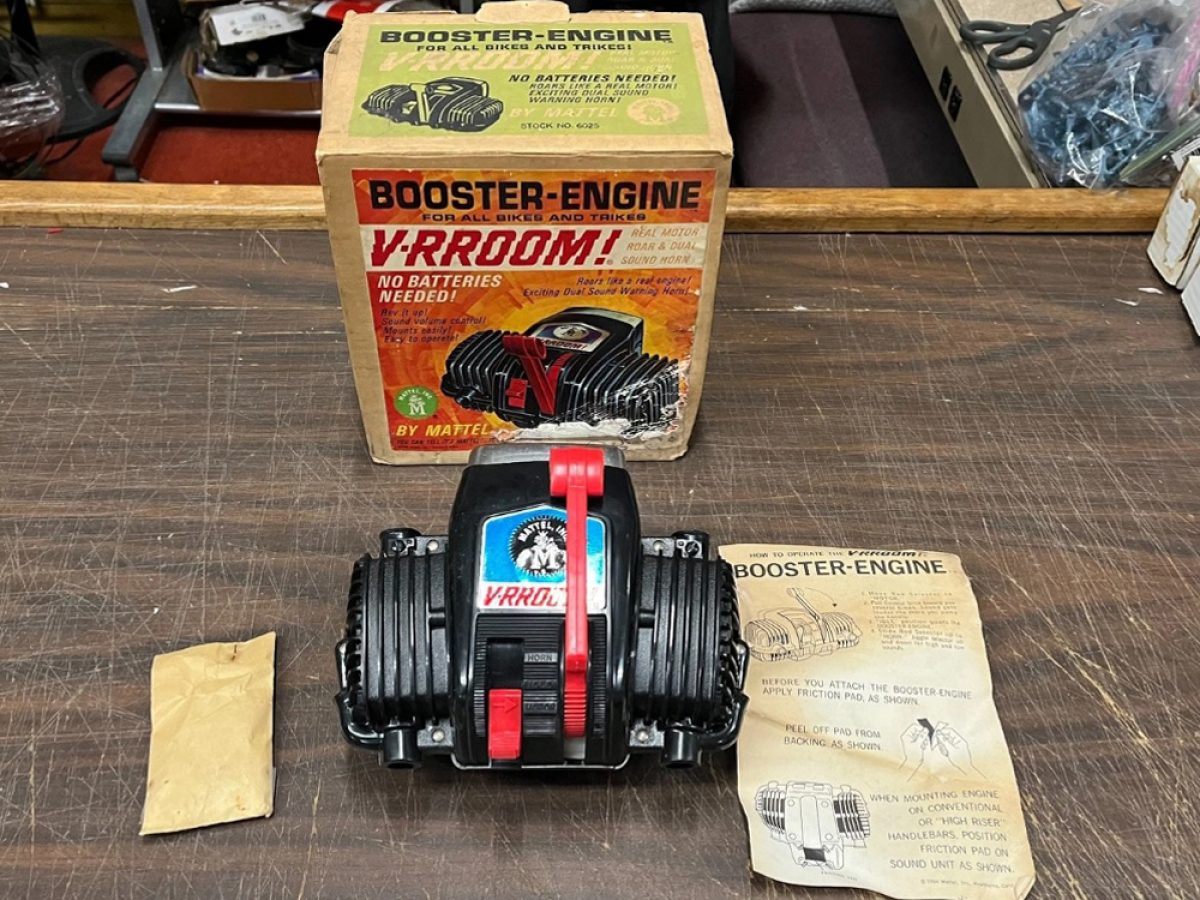 Bicycle Booster Engine: 1964 Mattel V-RROOM! | Barn Finds