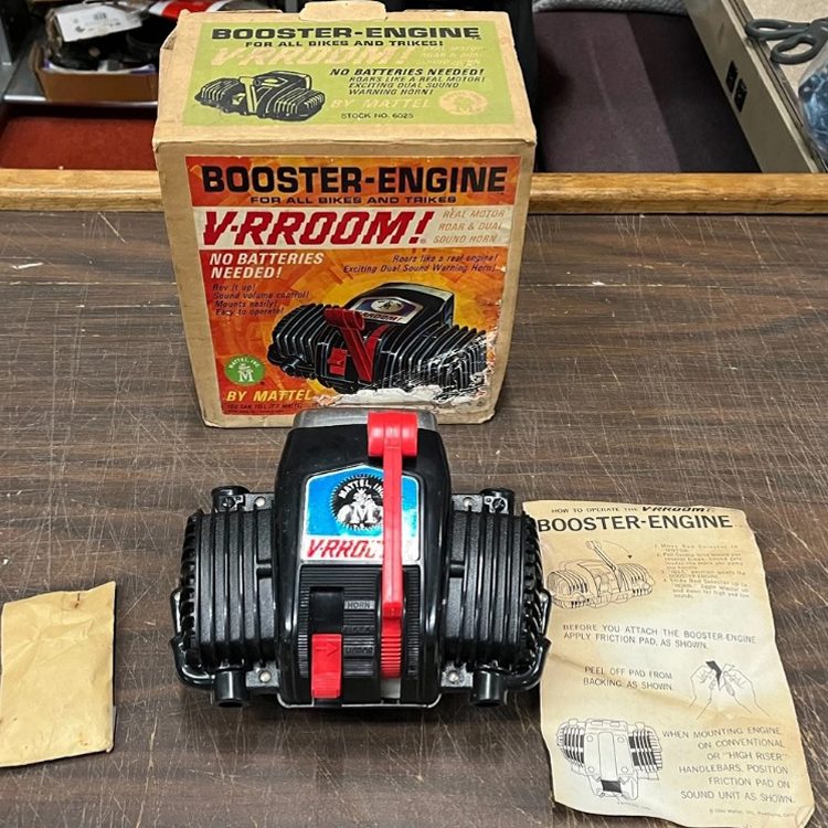 Bicycle Booster Engine: 1964 Mattel V-RROOM! | Barn Finds