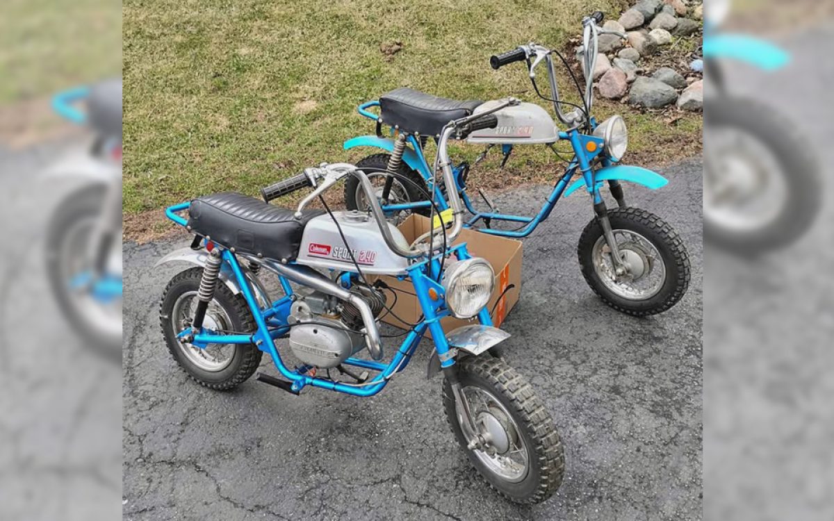 2 For 1: 1971 Coleman 2.40 Sport Trail Bikes | Barn Finds 2 For 1: 1971 Coleman 2.40 Sport Trail Bikes | Barn Finds