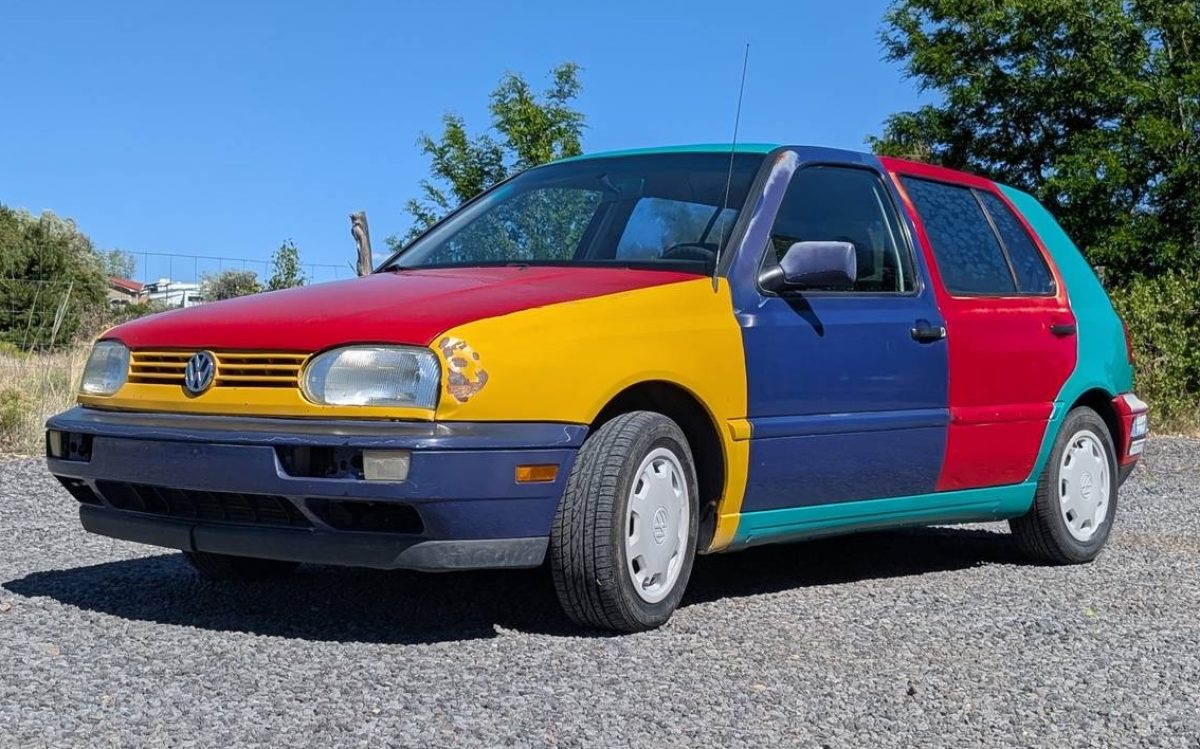 マルサン　450　ゴロー　珍彩色　後藤彩色所　ワンオフ　カスタムペイント 1 of 264: 1996 VW Golf Harlequin | Barn Finds