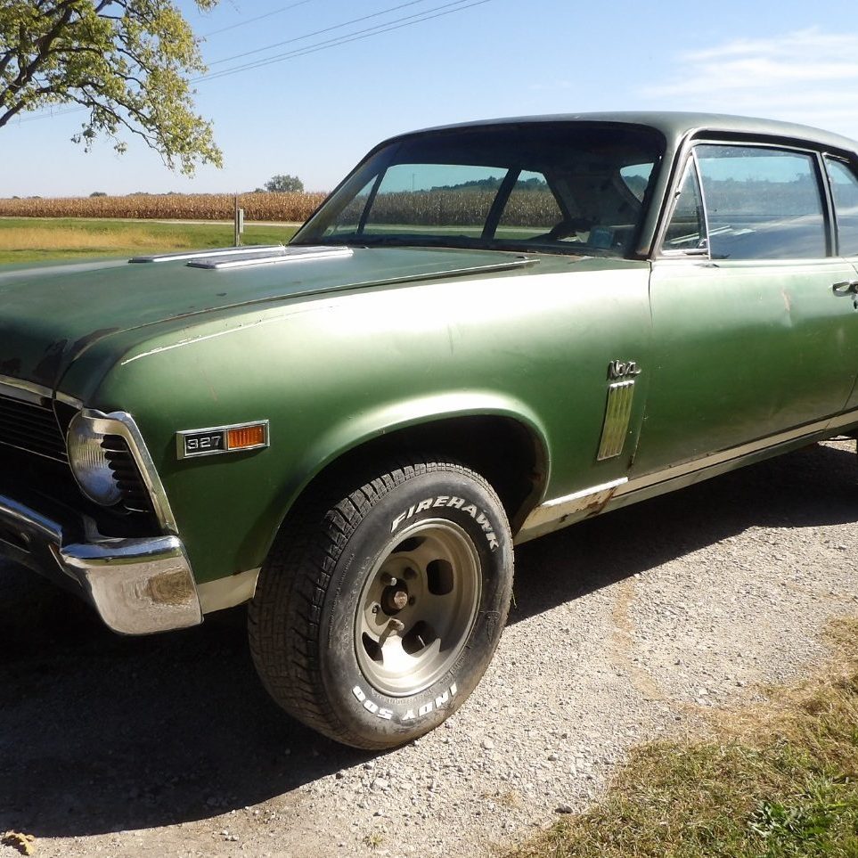 根付け 作家 作品NOVA Blank Canvas Project: 1970 Chevrolet Nova | Barn Finds
