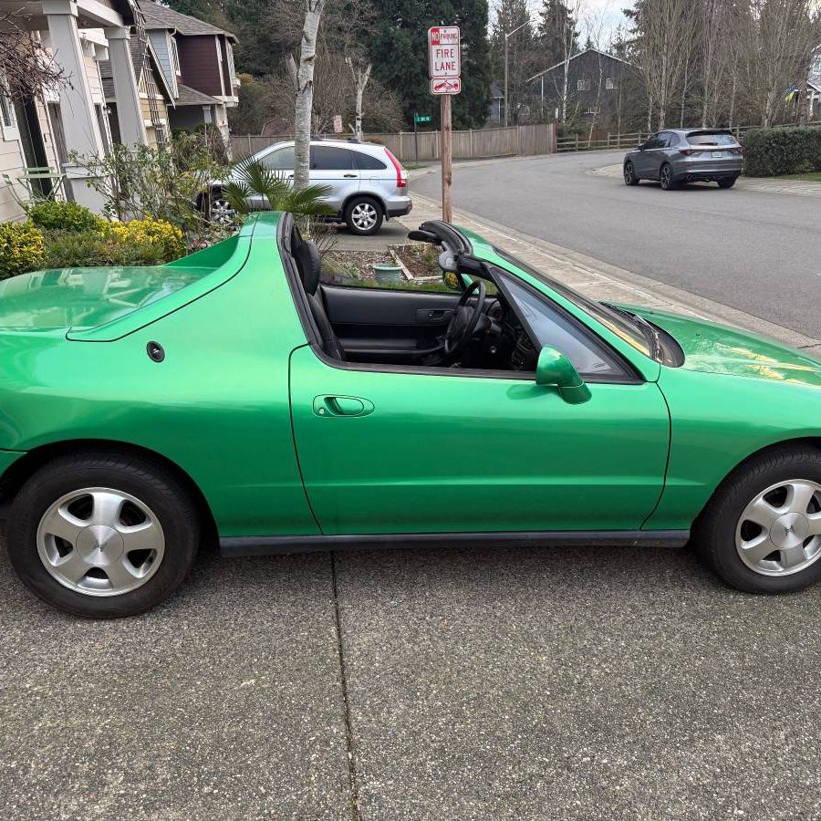 Samba Green Survivor: 1993 Honda Del Sol | Barn Finds