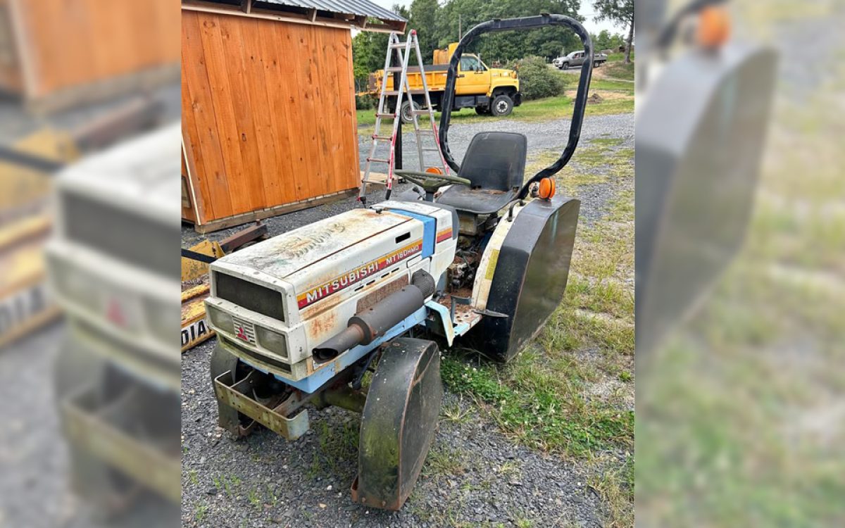 1980s Mitsubishi MT180 HMD 4×4 Diesel Tractor | Barn Finds