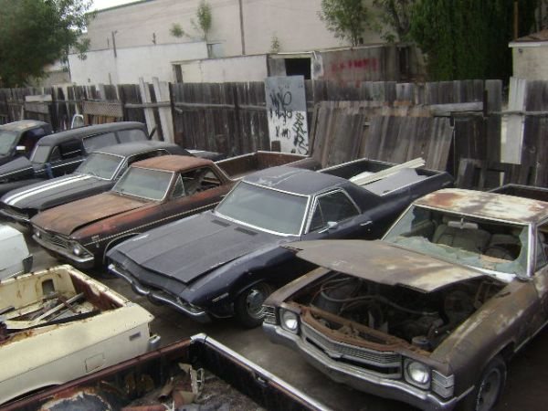 Ford junk yard in orange county